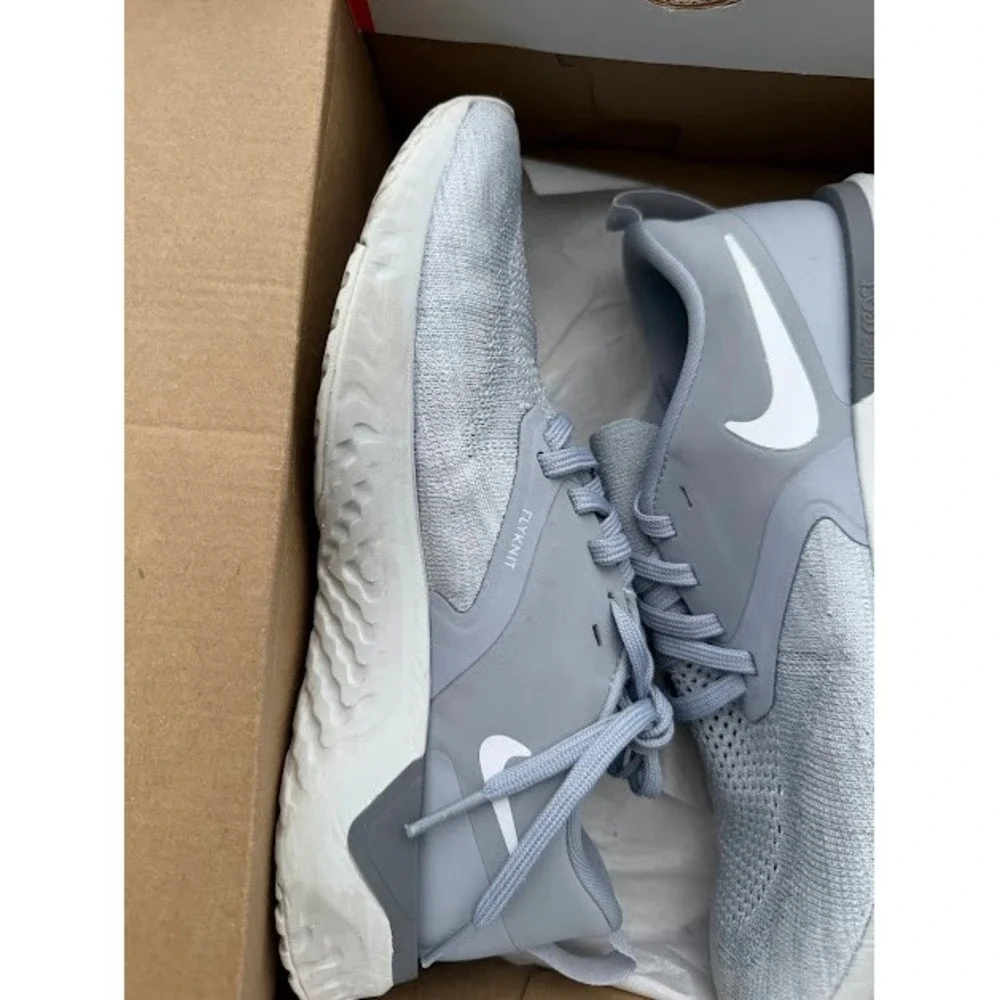 Running Athleisure Nike Odyssey React 2 Flyknit 7 Grey AH1016-002 Sneaker